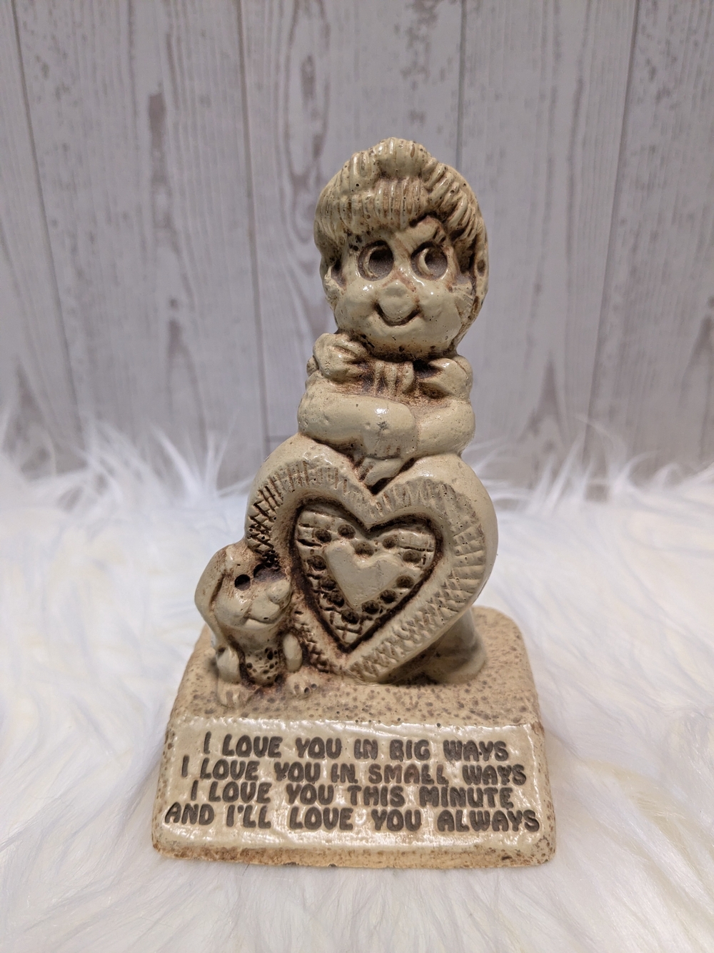 Vintage Resin Silli-Sculpt Figurine By Paula 1975